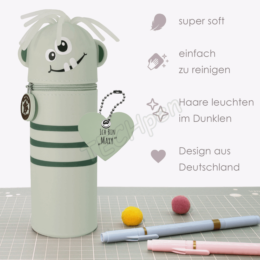 BELLTRADE Silicone Pencil Case Monster Maxy BEL-26105