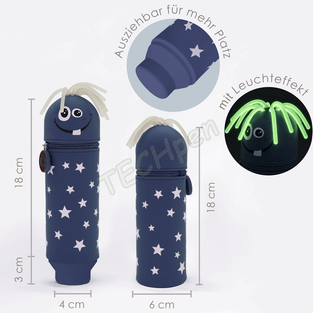 BELLTRADE Silicone Pencil Case Monster Zilly BEL-26106