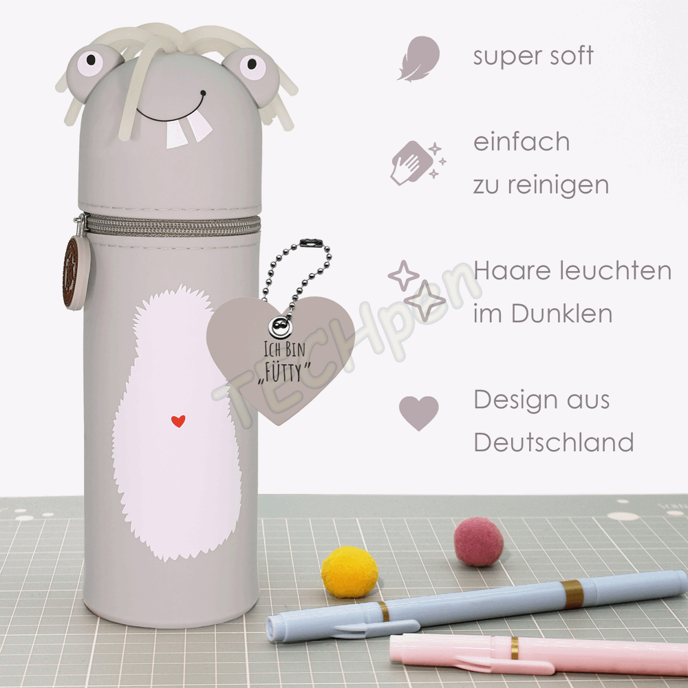 BELLTRADE Silicone Pencil Case Monster Futty BEL-26108