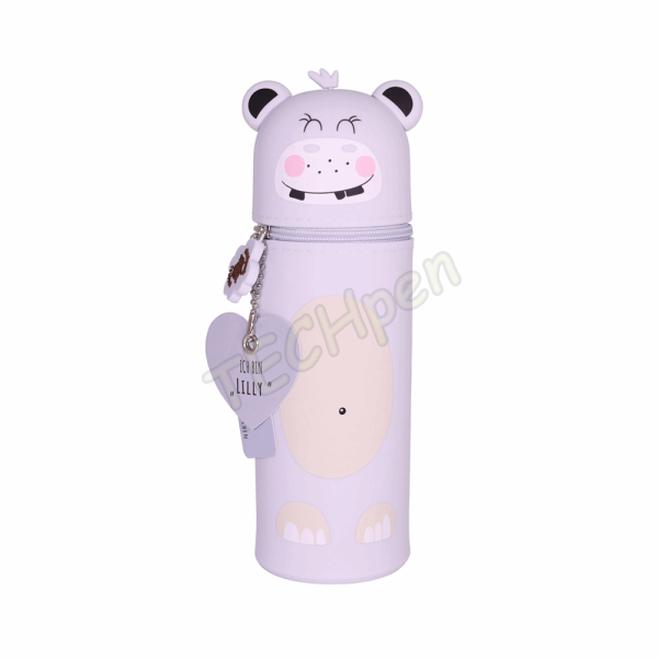 BELLTRADE Silicone Pencil Case Hippo Lilly BEL-24903