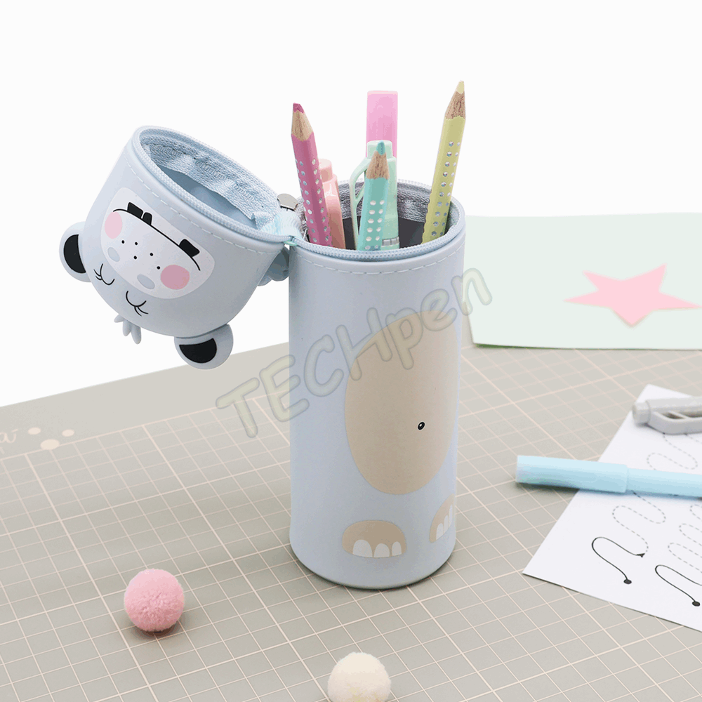 BELLTRADE Silicone Pencil Case Hippo Lilly BEL-24903