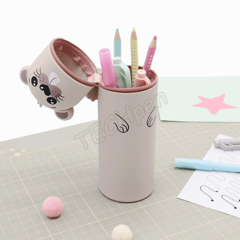 BELLTRADE Silicone Pencil Case Beaver Toby BEL-24901