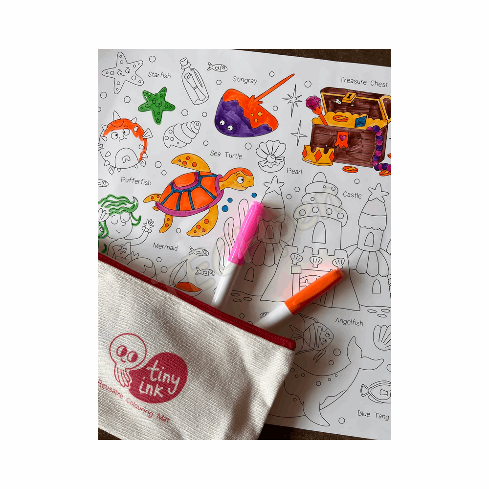 TINYINKSTUDIO Mat Mermaid