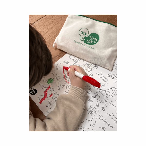 TINYINKSTUDIO Mat Dinosaur