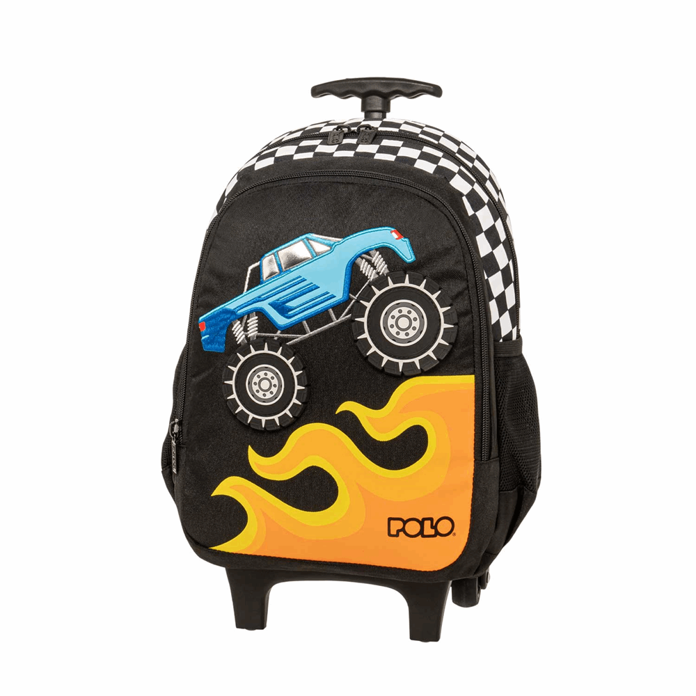 POLO ΣΑΚΙΔΙΟ TROLLEY JUNIOR BIBI MONSTER TRUCK 907076-8351