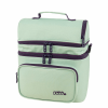 POLO ΤΣΑΝΤΑΚΙ DOUBLE COOLER MINT/EGGPLANT-ΜΕΝΤΑ/ΜΕΛΙΤΖΑΝΙ 907096-6848