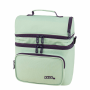 POLO ΤΣΑΝΤΑΚΙ DOUBLE COOLER MINT/EGGPLANT-ΜΕΝΤΑ/ΜΕΛΙΤΖΑΝΙ 907096-6848