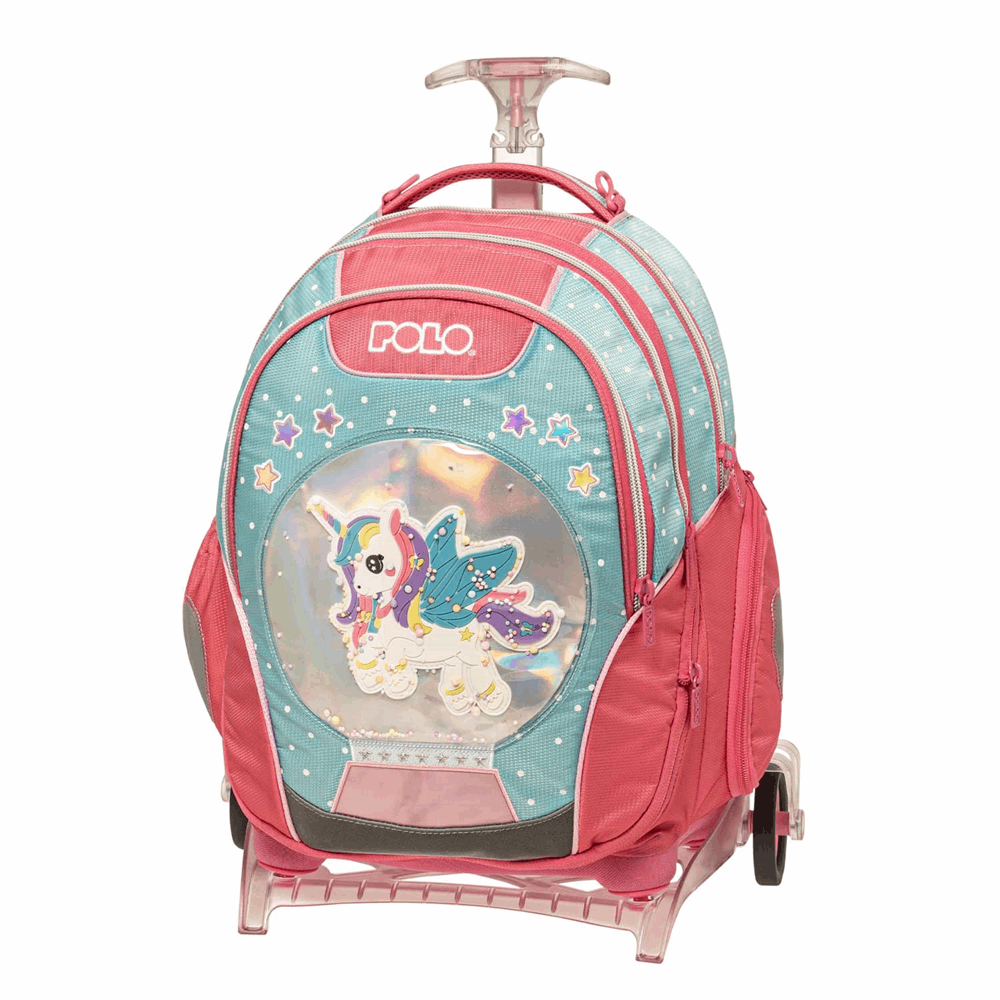 POLO ΣΑΚΙΔΙΟ TROLLEY REEL SNOWBALL UNICORN 901054-8349