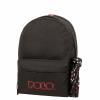 POLO ΣΑΚΙΔΙΟ ORIGINAL DOUBLE SCARF BLACK/BORDEAUX-ΜΑΥΡΟ/ΜΠΟΡΝΤΩ 901235-2033