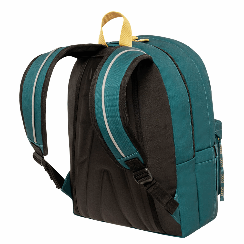 POLO ΣΑΚΙΔΙΟ ORIGINAL DOUBLE SCARF PETROL/GOLD-ΠΕΤΡΟΛ/ΧΡΥΣΟ 901235-5876