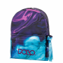 POLO ΣΑΚΙΔΙΟ ORIGINAL DOUBLE SCARF SHAPES PURPLE/CYAN SHAPES 901202-8345