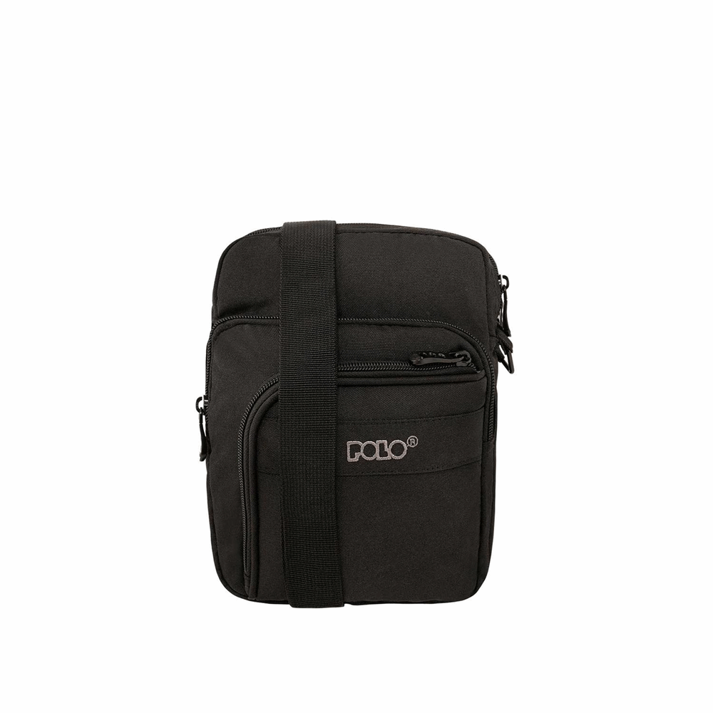 POLO ΤΣΑΝΤΑΚΙ ΩΜΟΥ STRIKE S BLACK-ΜΑΥΡΟ 907007-2002
