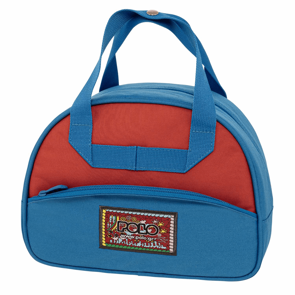 POLO ΤΣΑΝΤΑΚΙ ΦΑΓΗΤΟΥ VINTAGE RED/BLUE-ΚΟΚΚΙΝΟ/ΜΠΛΕ 907081-3052
