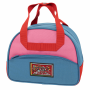 POLO ΤΣΑΝΤΑΚΙ ΦΑΓΗΤΟΥ VINTAGE VIVID PINK/BLUE-ΕΝΤΟΝΟ ΡΟΖ/ΜΠΛΕ 907081-4052
