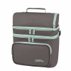 POLO ΤΣΑΝΤΑΚΙ ΦΑΓΗΤΟΥ DOUBLE COOLER ASH/TURQUOISE-ΣΤΑΧΤΙ/ΤΙΡΚΟΥΑΖ 907096-2759