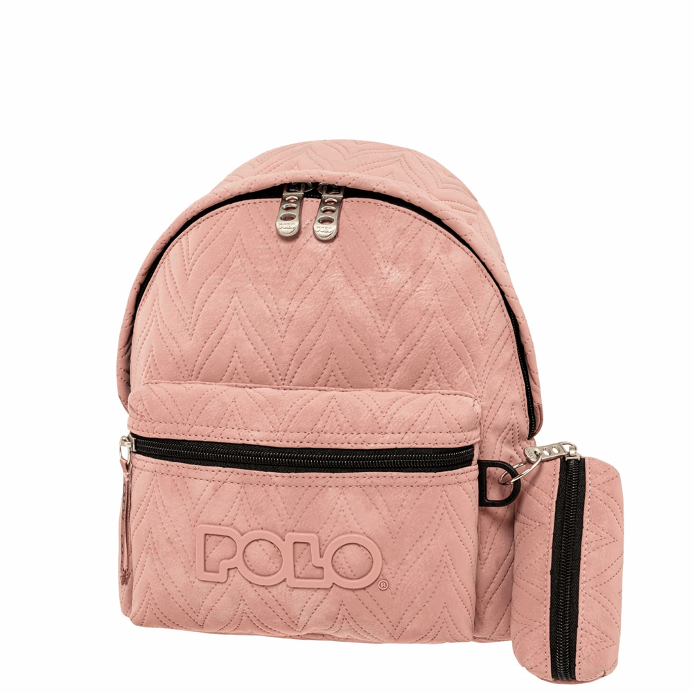 POLO ΣΑΚΙΔΙΟ MINI LEAVES PINK-ΡΟΖ 907083-3900