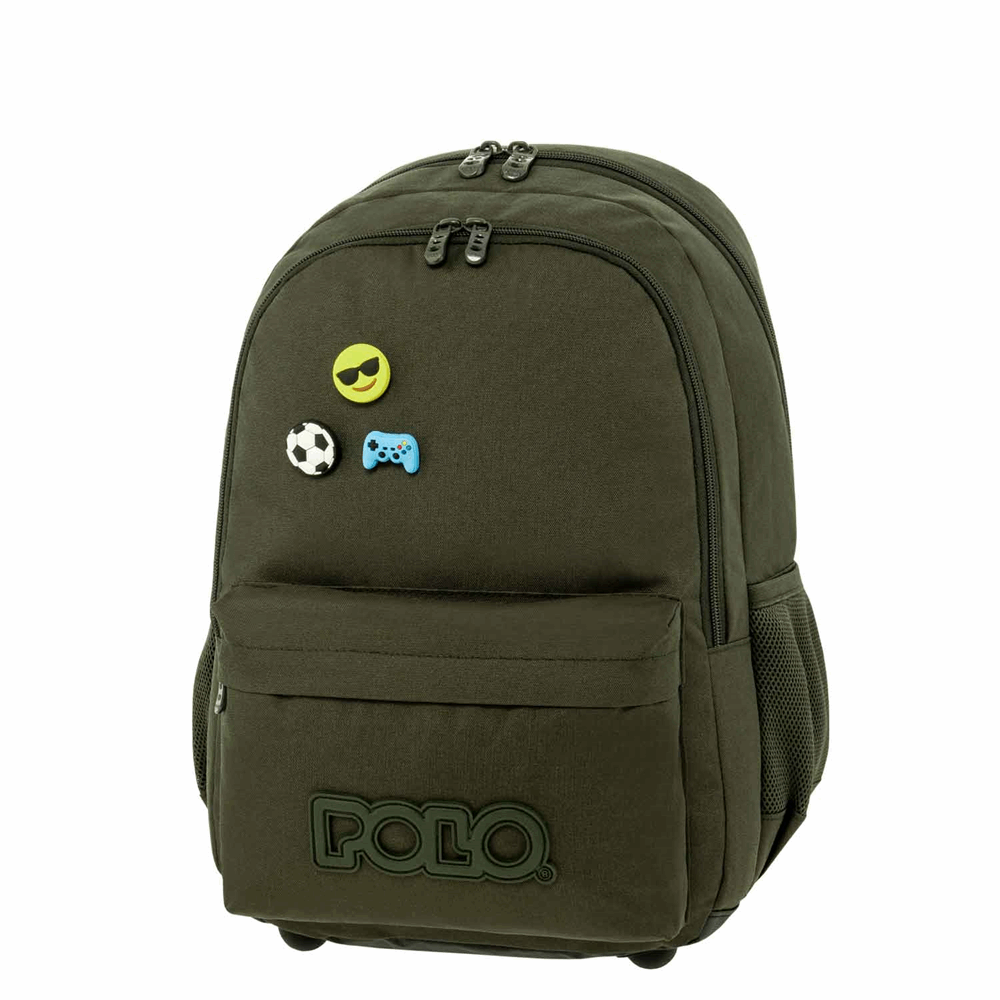 POLO ΣΑΚΙΔΙΟ PINS KAITOKE GREEN-ΚΥΠΑΡΙΣΣΙ 901059-6400