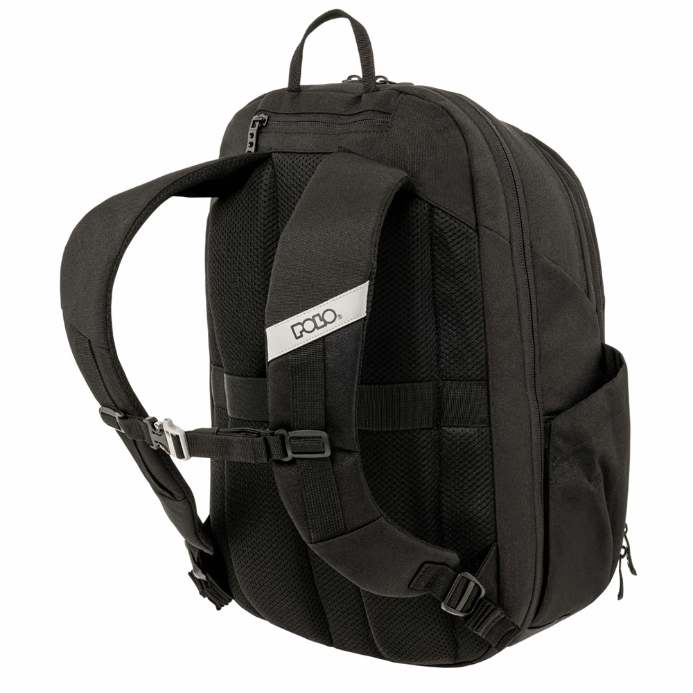 POLO ΣΑΚΙΔΙΟ QUEST -L- BLACK-ΜΑΥΡΟ 902067-2000