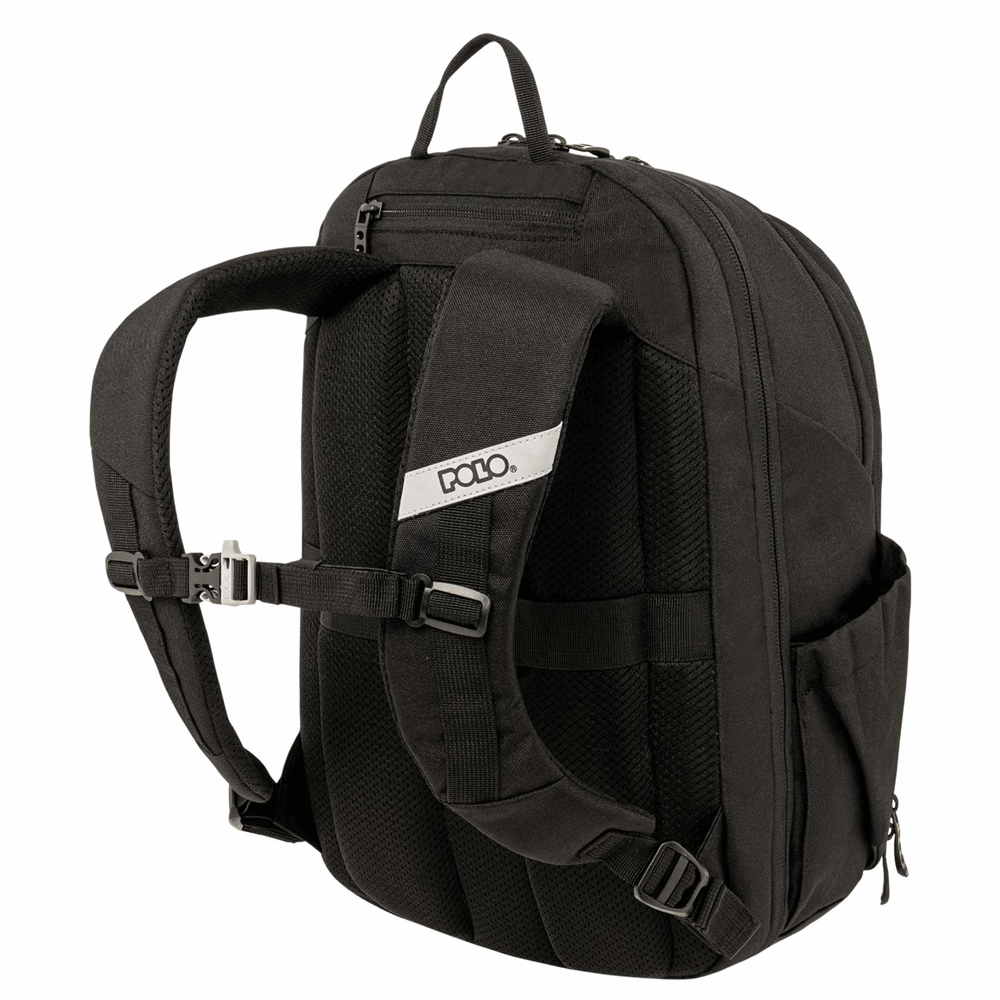 POLO ΣΑΚΙΔΙΟ QUEST -S- BLACK-ΜΑΥΡΟ 902066-2000
