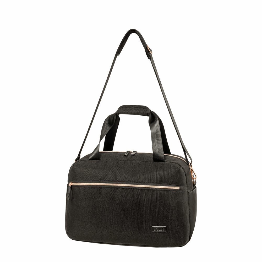 POLO ΤΣΑΝΤΑ ΤΑΞΙΔΙΟΥ ESSENCE 25LT BLACK/PINK-ΜΑΥΡΟ/ΡΟΖ 909008-2039