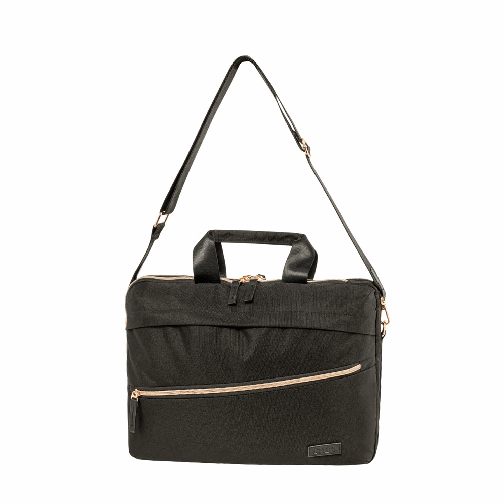 POLO BRIEFCASE ESSENCE BLACK/PINK-ΜΑΥΡΟ/ΡΟΖ 907088-2039
