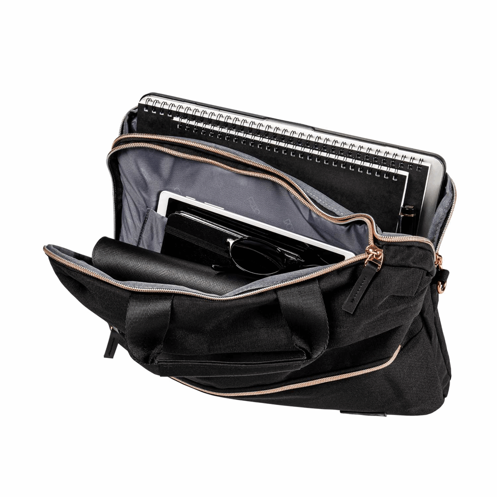 POLO BRIEFCASE ESSENCE BLACK/PINK-ΜΑΥΡΟ/ΡΟΖ 907088-2039