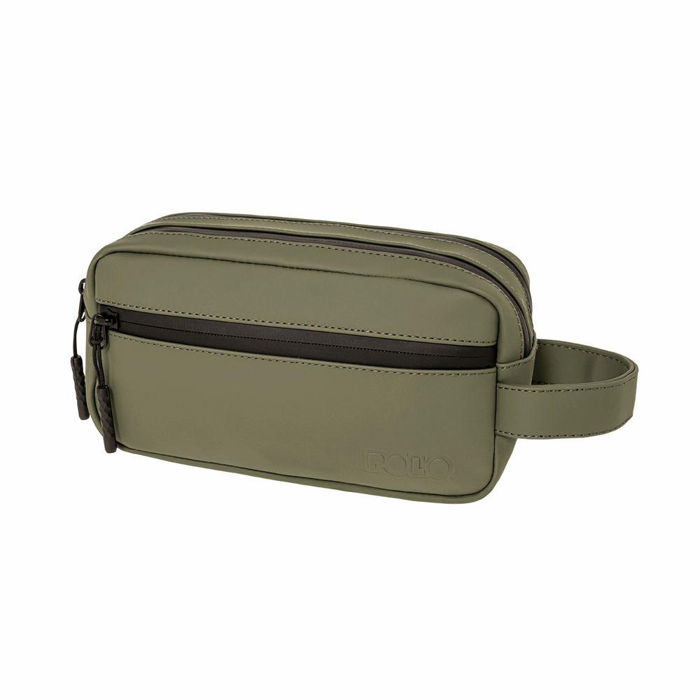 POLO WASH BAG GENTS KAITOKE GREEN-ΚΥΠΑΡΙΣΣΙ 938008-6400