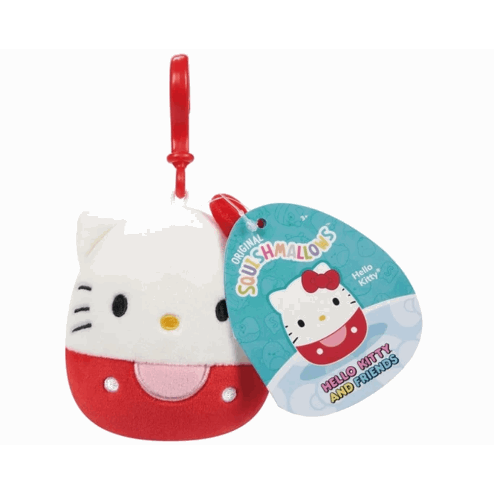 Squishmallows - Sanrio - Λούτρινα Μπρελόκ 9cm W2 JWSQ0509