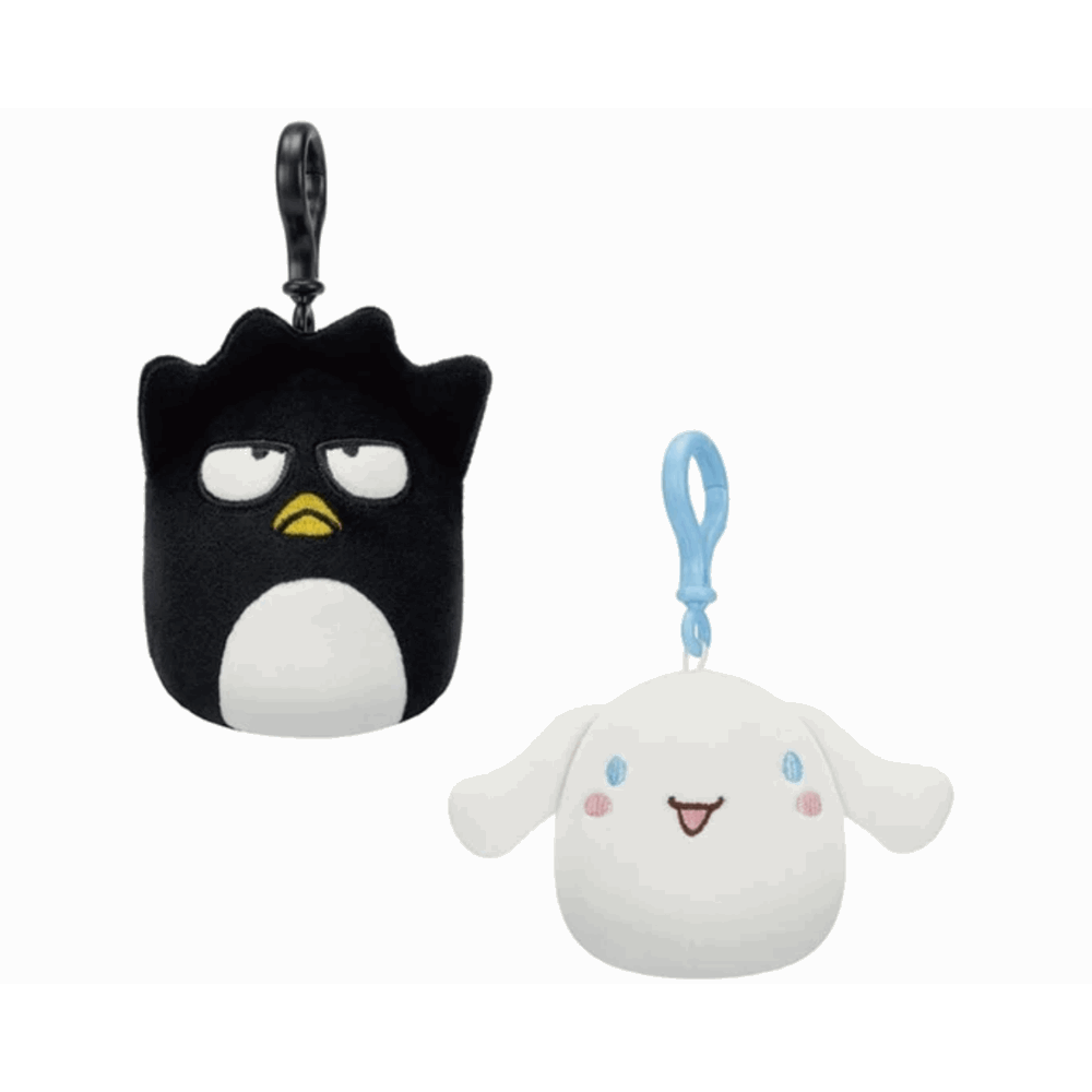 Squishmallows - Sanrio - Λούτρινα Μπρελόκ 9cm W2 JWSQ0509