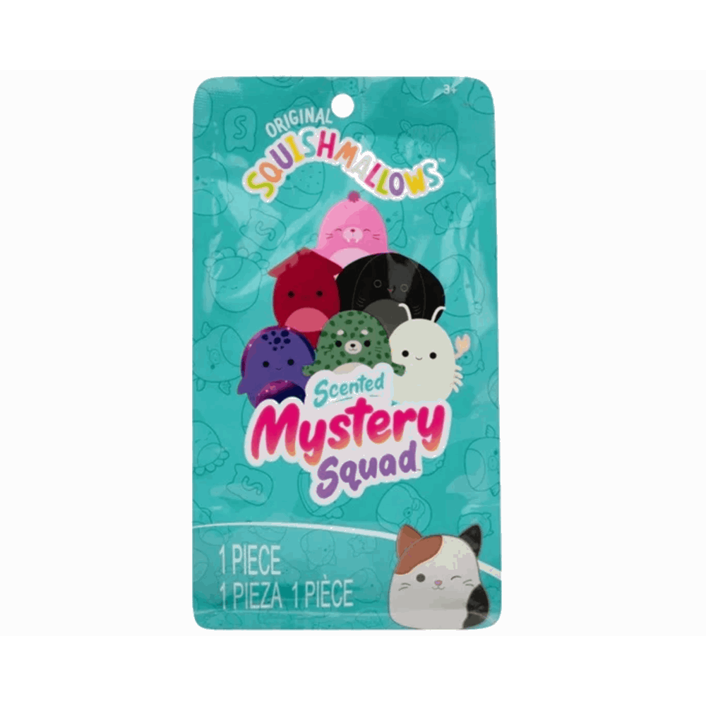 Squishmallows - Scented Mystery Bags- Λούτρινα 13cm W3 Θαλάσσια Πλάσματα (6 σχέδια/display