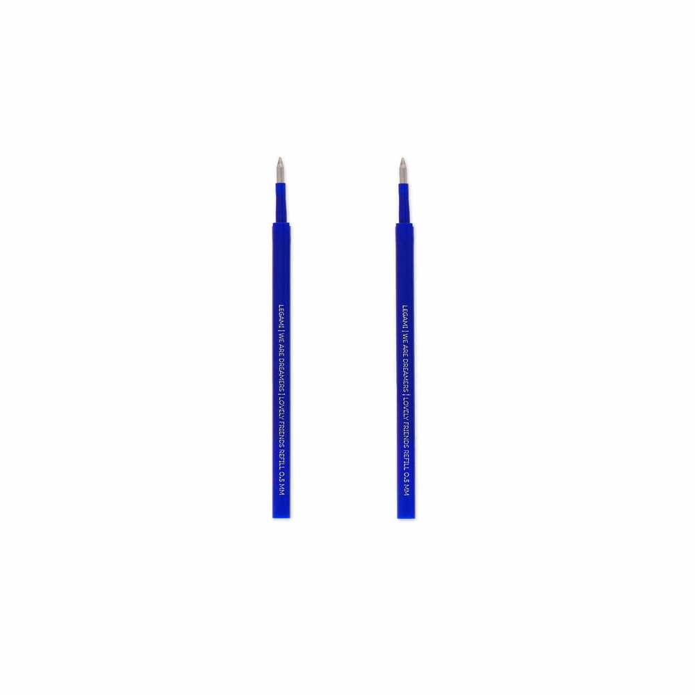 LEGAMI ΑΝΤΑΛΛΑΚΤΙΚΑ ΣΤΥΛΟ GEL LOVELY FRIENDS ΣΕΤ 2τμχ BLUE REFCPP0002
