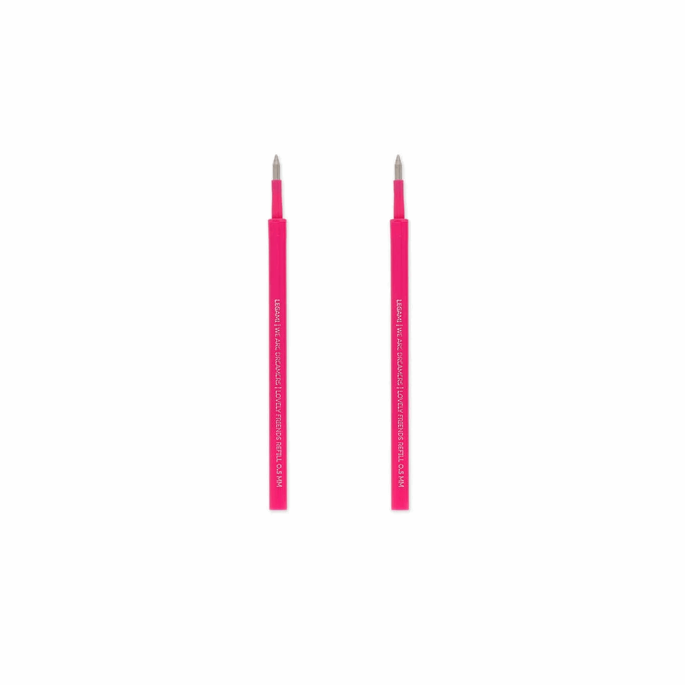 LEGAMI ΑΝΤΑΛΛΑΚΤΙΚΑ ΣΤΥΛΟ GEL LOVELY FRIENDS ΣΕΤ 2τμχ PINK REFCPP0005