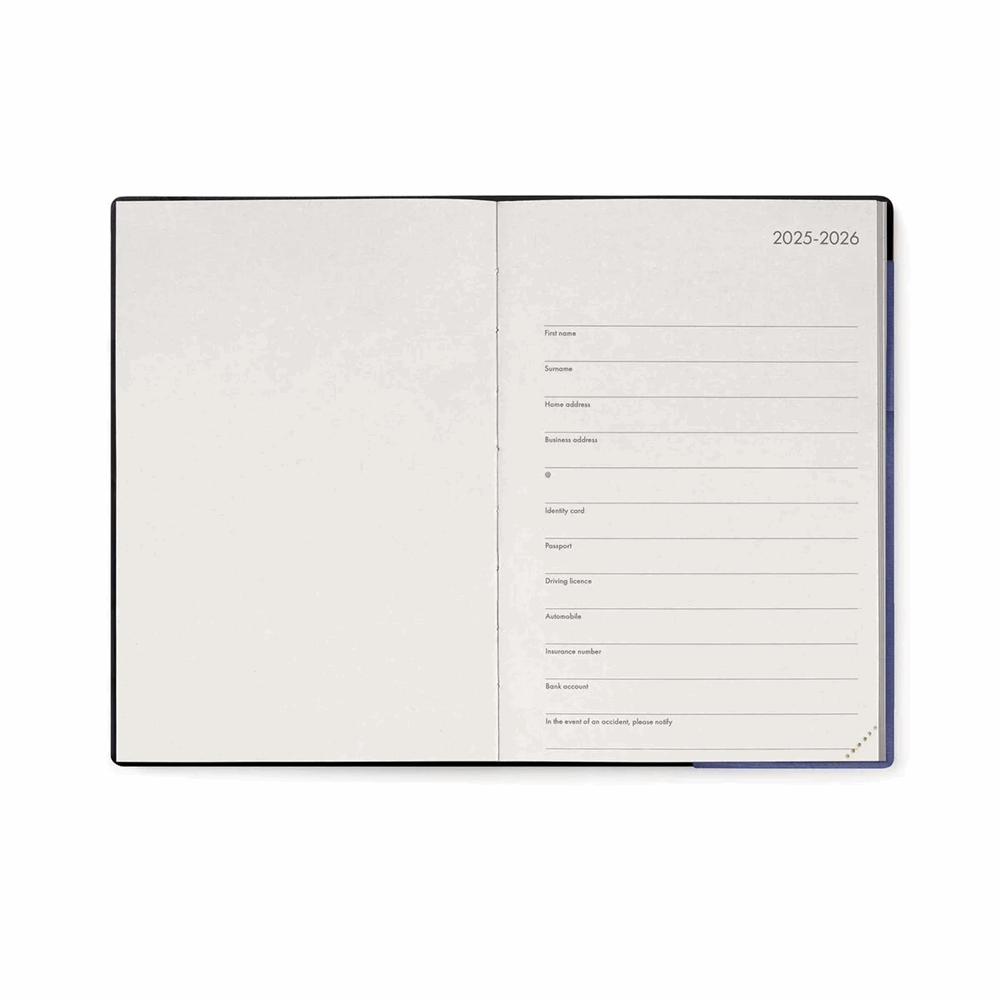LEGAMI AG2616023 16-MONTH DIARY - 2025/2026 - MEDIUM DAILY DIARY - FUTURE DUSK