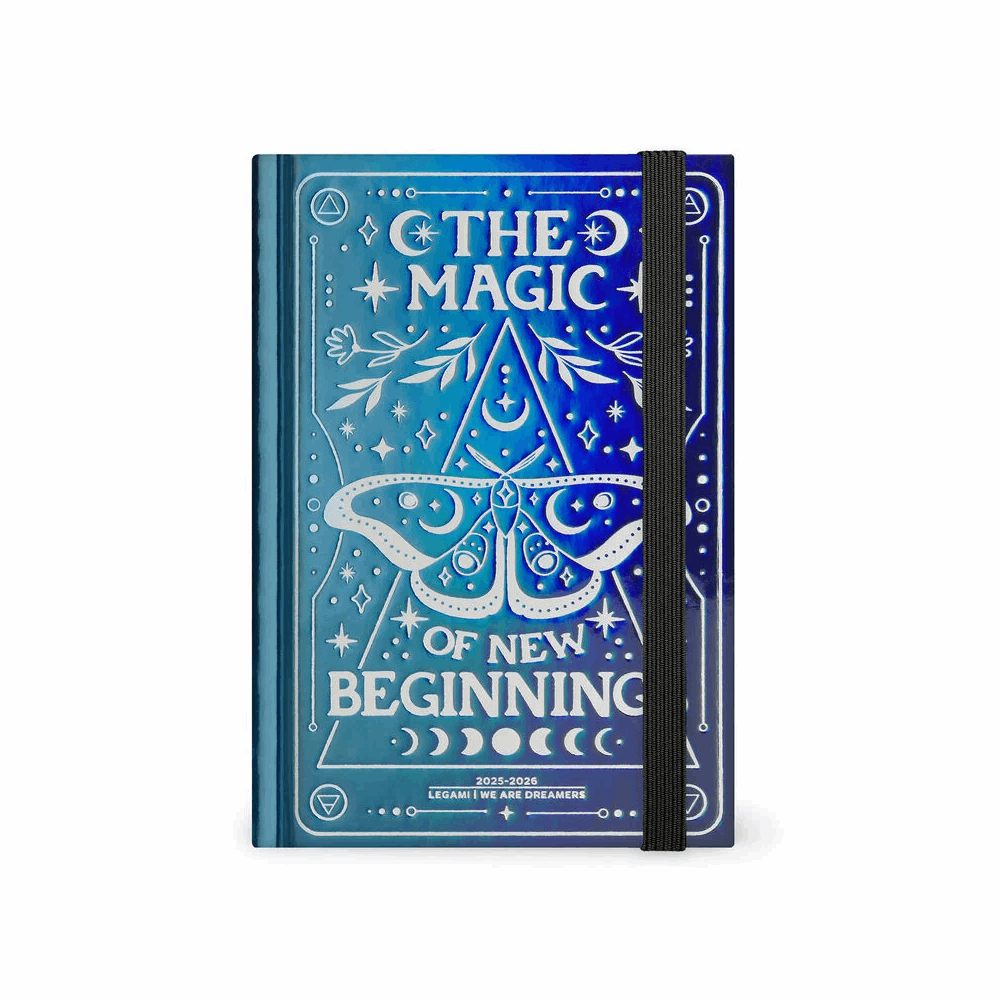 LEGAMI AG2616045 16-MONTH DIARY - 2025/2026 - MEDIUM PHOTO DAILY DIARY - MOTH