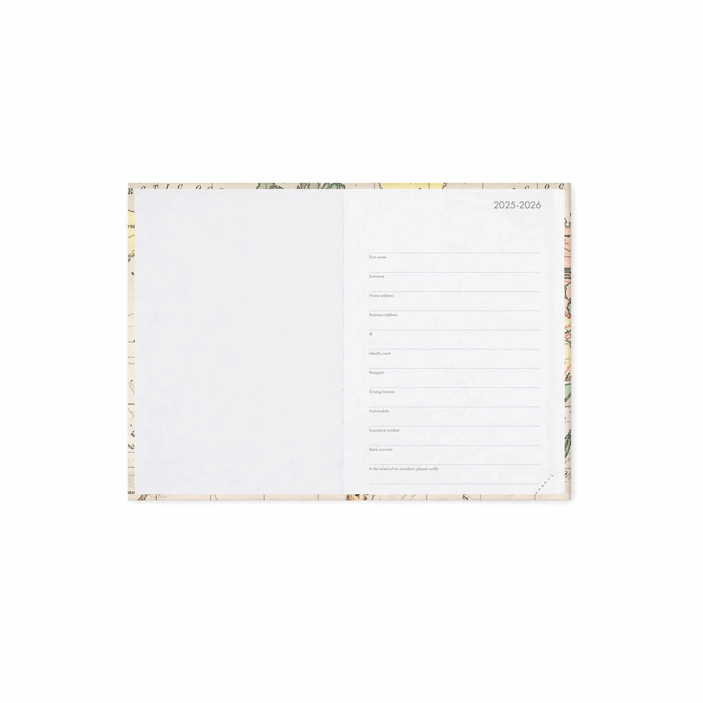 LEGAMI AG2616046 16-MONTH DIARY - 2025/2026 - MEDIUM PHOTO DAILY DIARY - TRAVEL