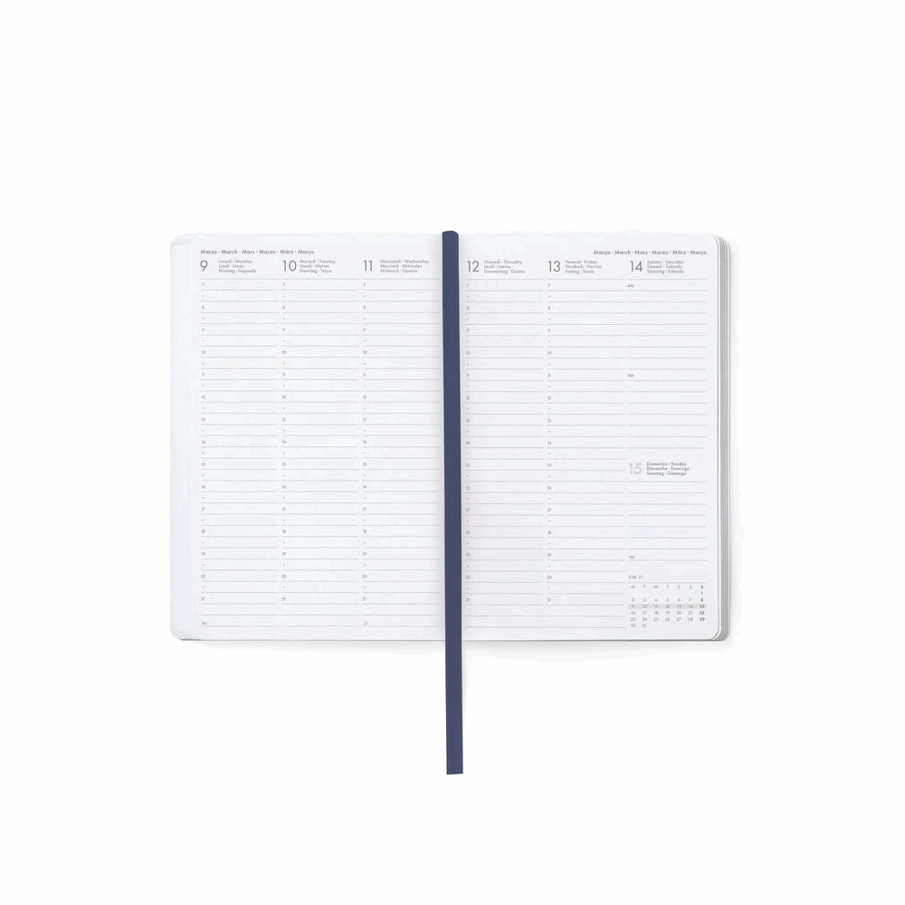 LEGAMI AG2616062 16-MONTH DIARY - 2025/2026 - MEDIUM PHOTO WEEKLY DIARY - TRAVEL STICKERS