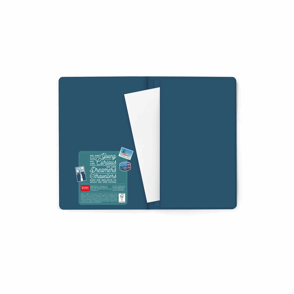 LEGAMI AG2616062 16-MONTH DIARY - 2025/2026 - MEDIUM PHOTO WEEKLY DIARY - TRAVEL STICKERS