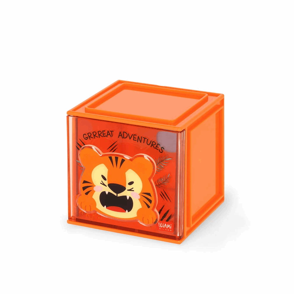 LEGAMI SBX0004 ADJUSTABLE DESK ORGANISER - STATIONERY BOX LION