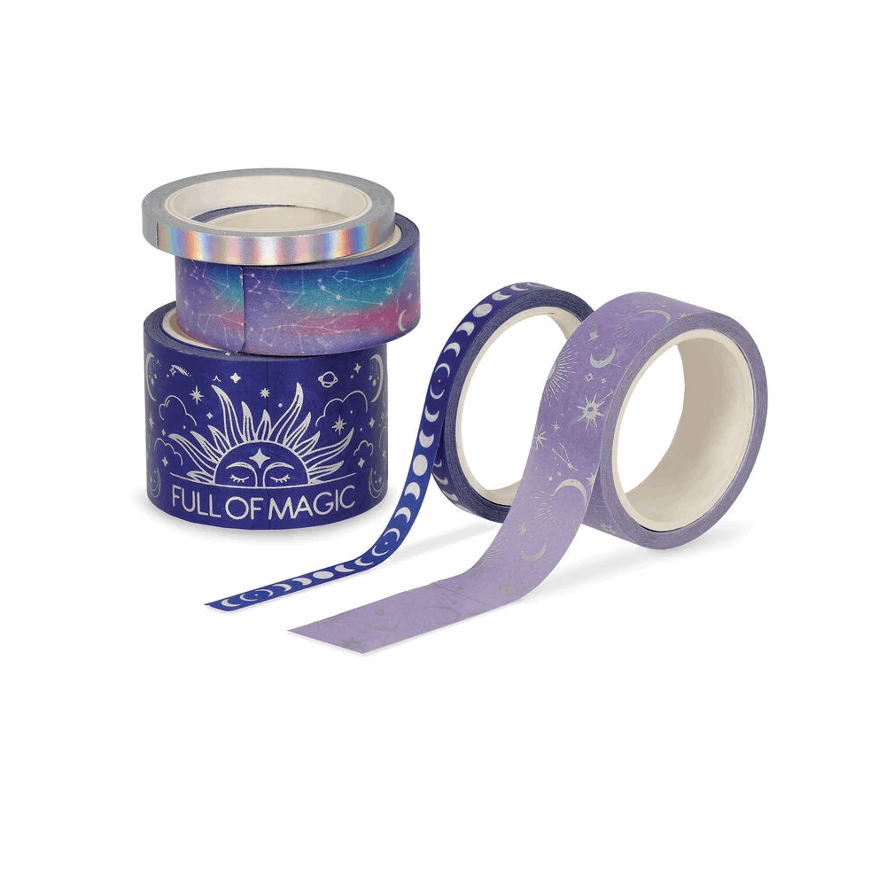 LEGAMI TAPKIT10 SET OF 5 PAPER STICKY TAPES - TAPE BY TAPE - MAGIC