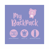 LEGAMI BPK0016 BACKPACK - MY BACKPACK - TEDDY BEAR