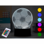 i-TOTAL ΛΑΜΠΑ LED 3D 10X10X20cm FOOTBALL XL2333 137233300