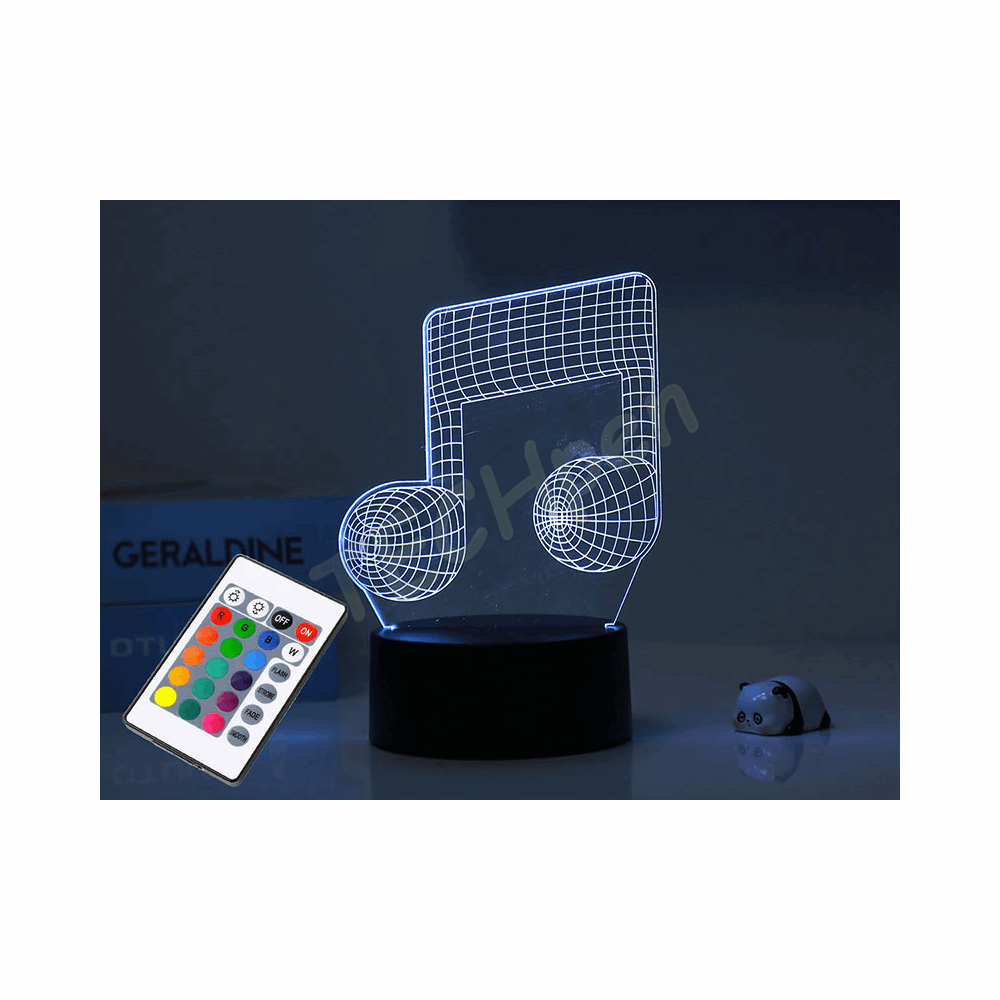 i-TOTAL ΛΑΜΠΑ XL2330C 3D LED MUSIC 10x20cm 137233003