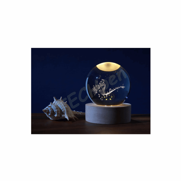 i-TOTAL ΛΑΜΠΑ XL2718 CRYSTAL BALL MUSIC SMALL 6cm 139271800