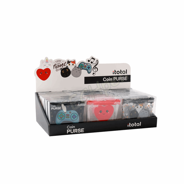i-TOTAL ΠΟΡΤΟΦΟΛΙ XL1657G ASSORTED 13,5x9cm 139165707