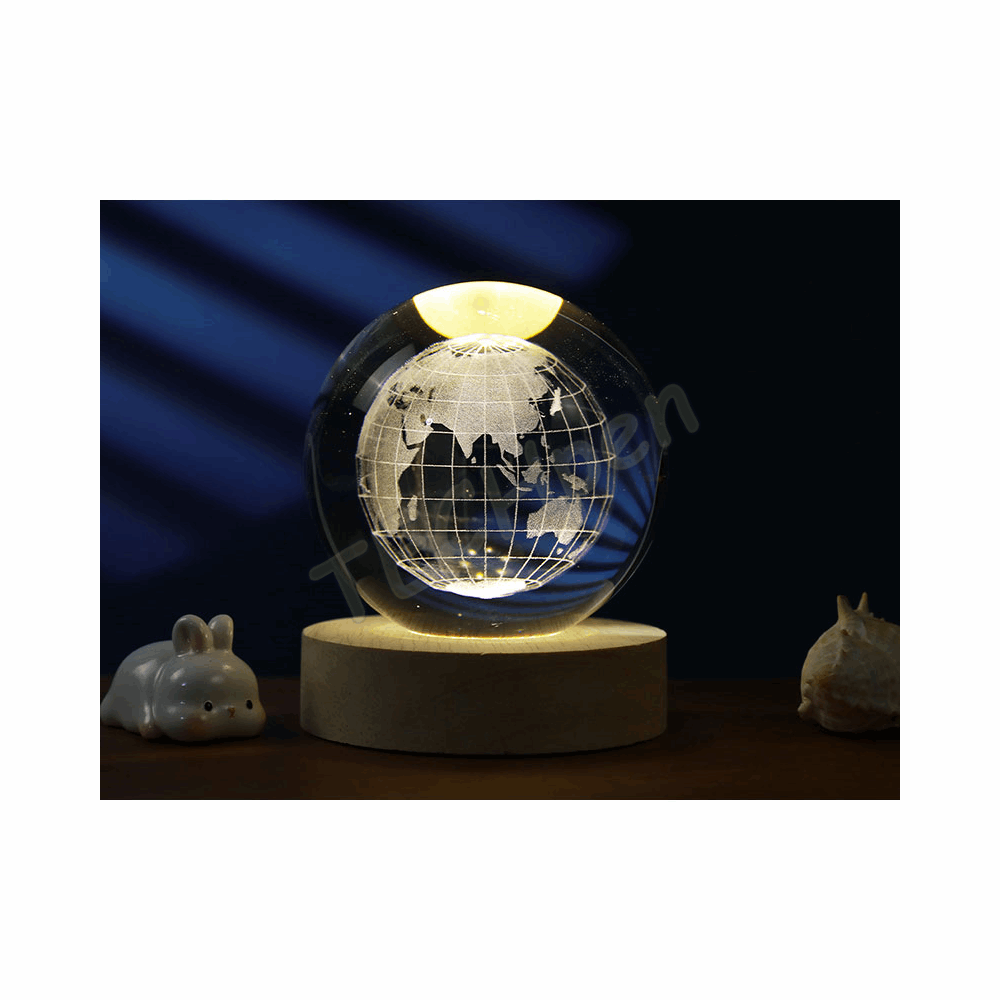 i-TOTAL ΛΑΜΠΑ XL2712A CRYSTAL BALL EARTH MEDIUM 8c 139271201