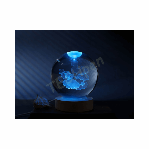 i-TOTAL ΛΑΜΠΑ XL2723B CRYSTAL BALL UNICORN LARGE 10cm 139272302