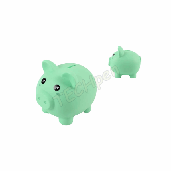 i-TOTAL ΚΟΥΜΠΑΡΑΣ XL2497H PIG PLAST.GREEN 18x15c 139249708