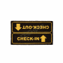 i-TOTAL ΧΑΛΑΚΙ XL1946 CHECK-IN CHECK-OUT 70x40cm 139194600