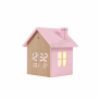 i-TOTAL ΡΟΛΟΙ XL2993 HOUSE ALARM PINK 11x10x11cm 139299300