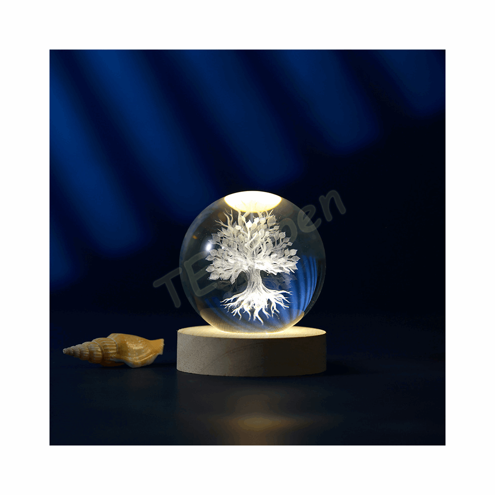 i-TOTAL ΛΑΜΠΑ XL2714D CRYSTAL BALL TREE MEDIUM 8cm 139271404